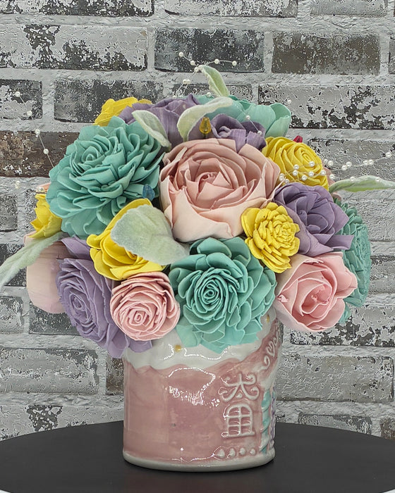 Pink Gingerbread House! - Holiday Decor