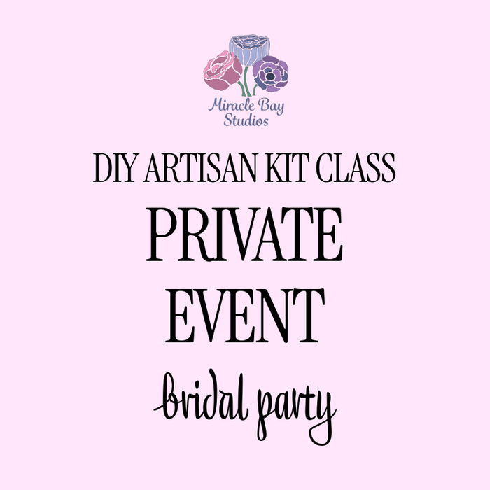 RESERVED: Private Bridal Party - 4pm - May 16, 2025 (Friday)