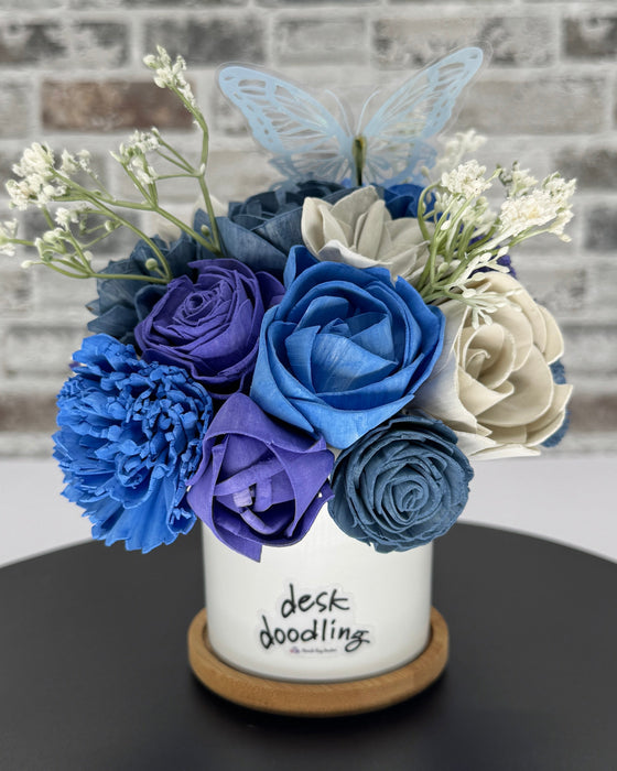 Purple Butterfly! - Desk Doodling