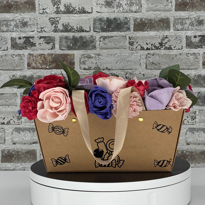 Dual Candy Dish - Purse Bouquet! - Desk Doodling