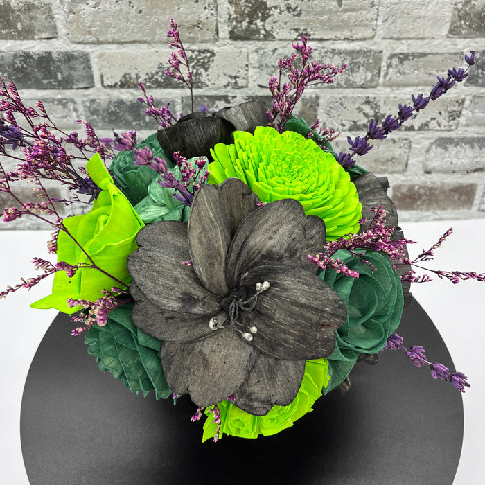 Skeleton Hand Purple Goblet! - Halloween Decor