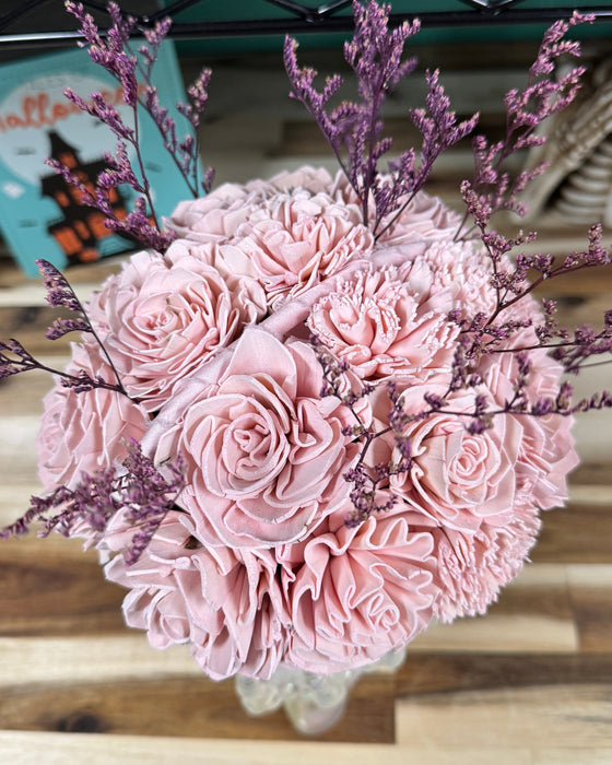 Halloween Brain Storming! - Translucent Skull - Light Pink Flowers