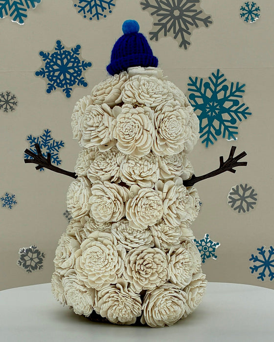 Floral Wonderland! - Snowman - Holiday Decor