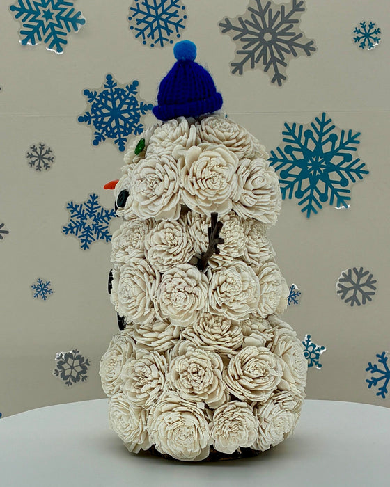 Floral Wonderland! - Snowman - Holiday Decor