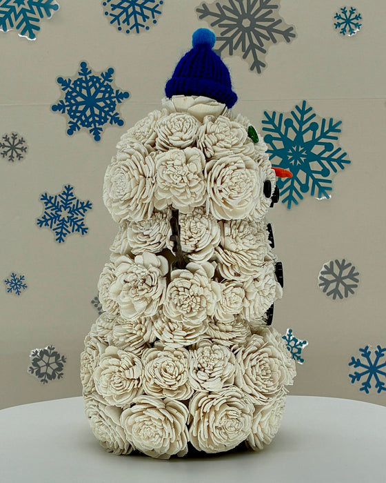 Floral Wonderland! - Snowman - Holiday Decor