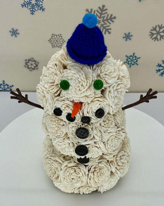 Floral Wonderland! - Snowman - Holiday Decor