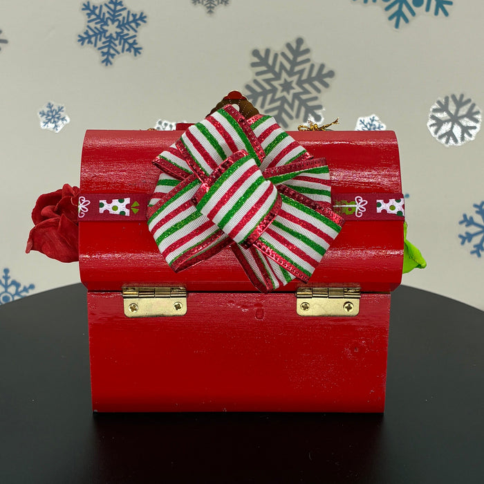 Red Toy Box! - Holiday Decor