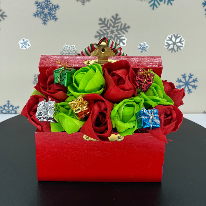Red Toy Box! - Holiday Decor