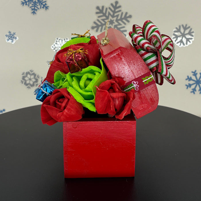 Red Toy Box! - Holiday Decor