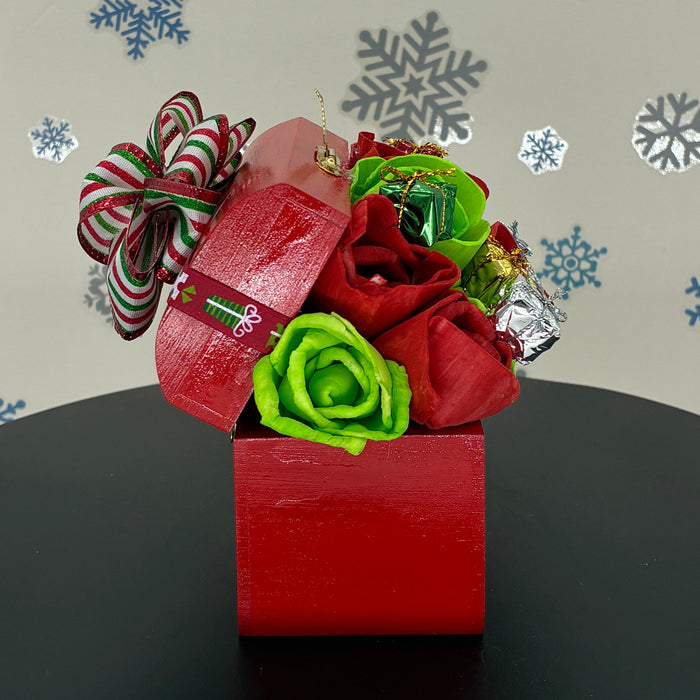 Red Toy Box! - Holiday Decor