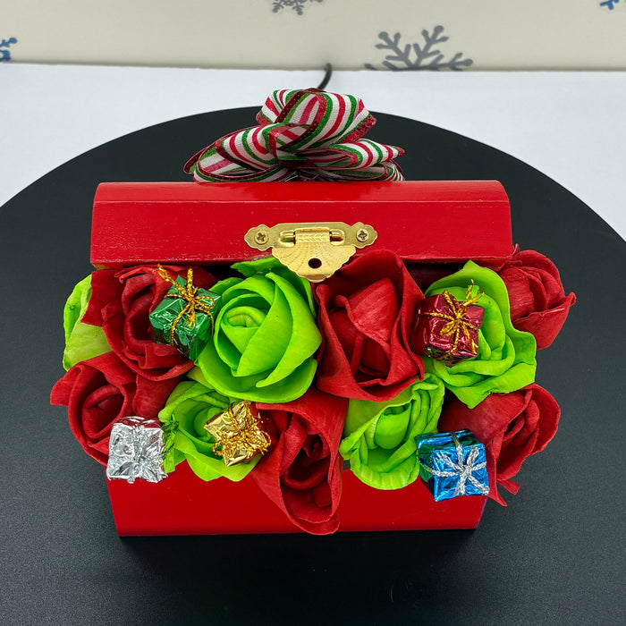 Red Toy Box! - Holiday Decor