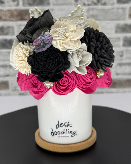 Zoe the Cat, All Dolled Up! - Desk Doodling