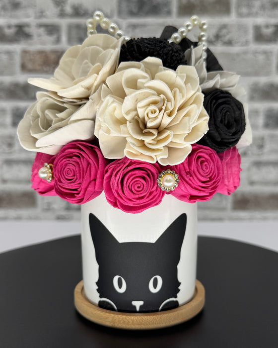 Zoe the Cat, All Dolled Up! - Desk Doodling